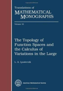 Topology of Function Spaces and the Calculus of Variations in the Large