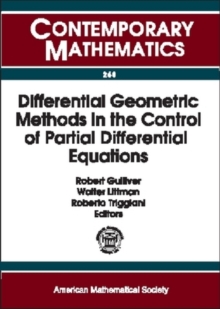 Differential Geometric Methods in the Control of Partial Differential Equations