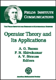 Operator Theory and Its Applications