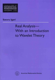 Real Analysis - with an Introduction to Wavelet Theory