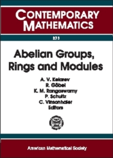 Abelian Groups, Rings and Modules