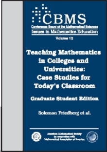 Teaching Mathematics in Colleges and Universities