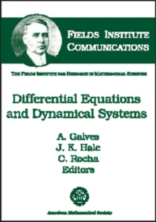 Differential Equations and Dynamical Systems