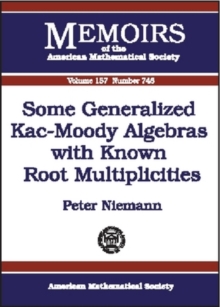 Some Generalized Kac-Moody Algebras with Known Root Multiplicities