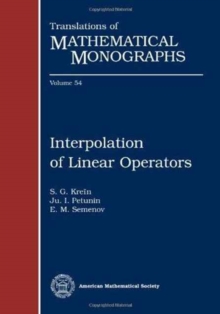 Image for Interpolation of Linear Operators