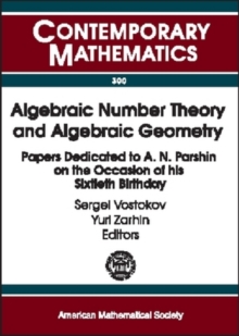 Algebraic Number Theory and Algebraic Geometry