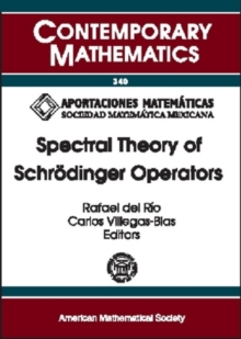 Spectral Theory of Schrodinger Operators