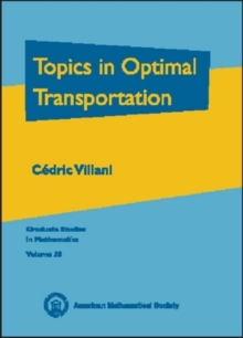 Image for Topics in Optimal Transportation