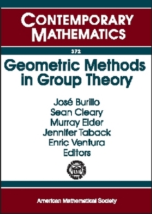 Image for Geometric Methods in Group Theory