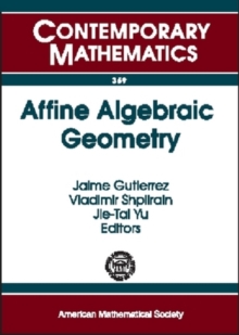 Affine Algebraic Geometry