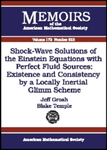Shock-Wave Solutions of the Einstein Equations with Perfect Fluid Sources