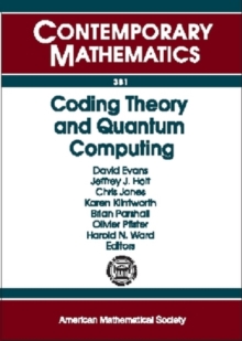 Image for Coding Theory and Quantum Computing