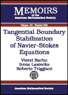 Tangential Boundary Stabilization of Navier-Stokes Equations
