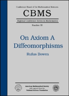 Image for On Axiom A Diffeomorphisms