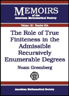 Role of True Finiteness in the Admissible Recursively Enumerable Degrees