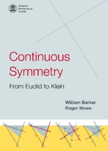 Image for Continuous symmetry  : from Euclid to Klein