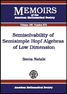 Semisolvability of Semisimple Hopf Algebras of Low Dimension