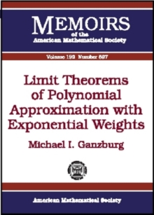Limit Theorems of Polynomial Approximation with Exponential Weights