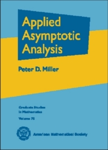 Image for Applied asymptotic analysis
