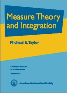 Image for Measure Theory and Integration