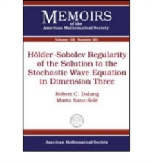 Holder-Sobolev Regularity of the Solution to the Stochastic Wave Equation in Dimension Three