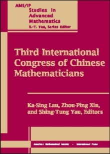Image for Third International Congress of Chinese Mathematicians, Part 2