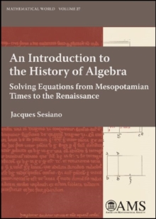 Image for An Introduction to the History of Algebra