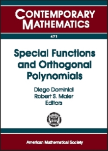Special Functions and Orthogonal Polynomials