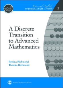 Image for A discrete transition to advanced mathematics