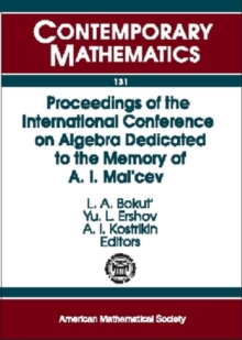 Proceedings of the International Conference on Algebra Dedicated to the Memory of A.I. Mal'cev, Parts 1-3
