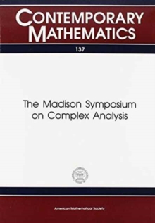 Madison Symposium on Complex Analysis