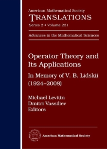 Image for Operator Theory and Its Applications