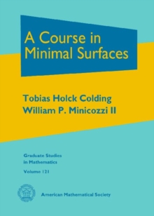Image for A Course in Minimal Surfaces