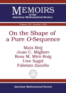 On the Shape of a Pure $O$-Sequence
