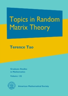 Image for Topics in Random Matrix Theory