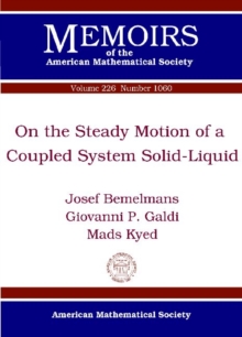 On the Steady Motion of a Coupled System Solid-Liquid