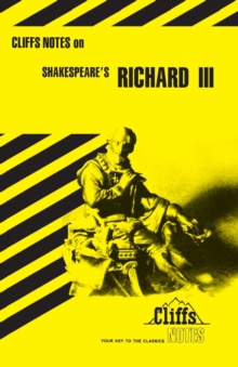 Image for Notes on Shakespeare's "King Richard III"
