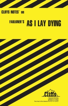 Image for CliffsNotes on Faulkner's As I Lay Dying