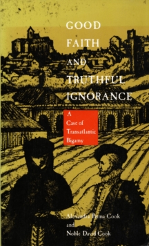 Good Faith and Truthful Ignorance