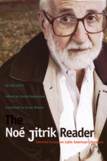 Noe Jitrik Reader