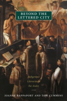 Image for Beyond the Lettered City