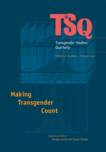 Image for Making Transgender Count