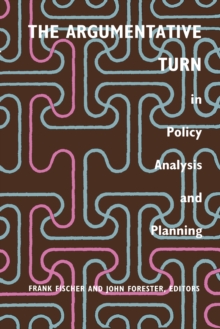 Image for The Argumentative turn in policy analysis and planning
