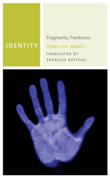 Image for Identity: fragments, frankness
