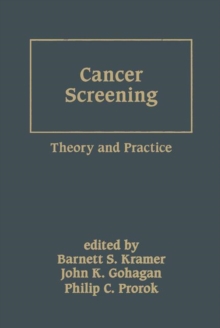 Image for Cancer Screening : Theory and Practice