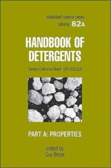 Handbook of Detergents, Part A