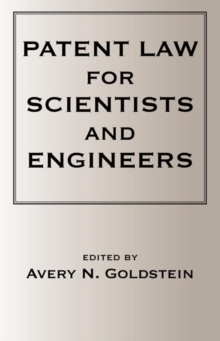 Patent Laws for Scientists and Engineers