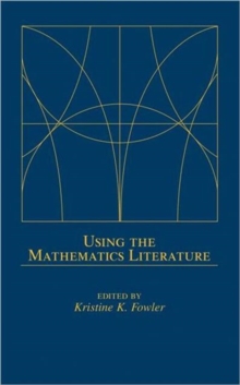 Image for Using the Mathematics Literature
