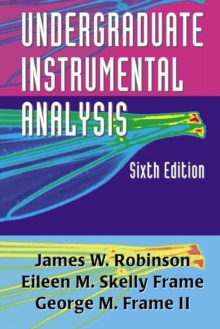 Image for Undergraduate instrumental analysis