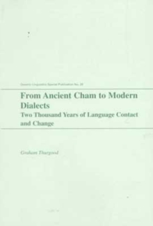 Image for From Ancient Cham to Modern Dialects